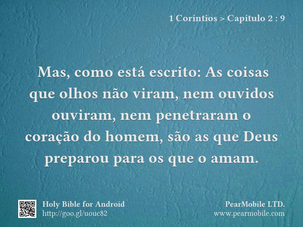 1 Coríntios, Capítulo 2:9